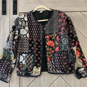 Quilted Jacket - dark colors